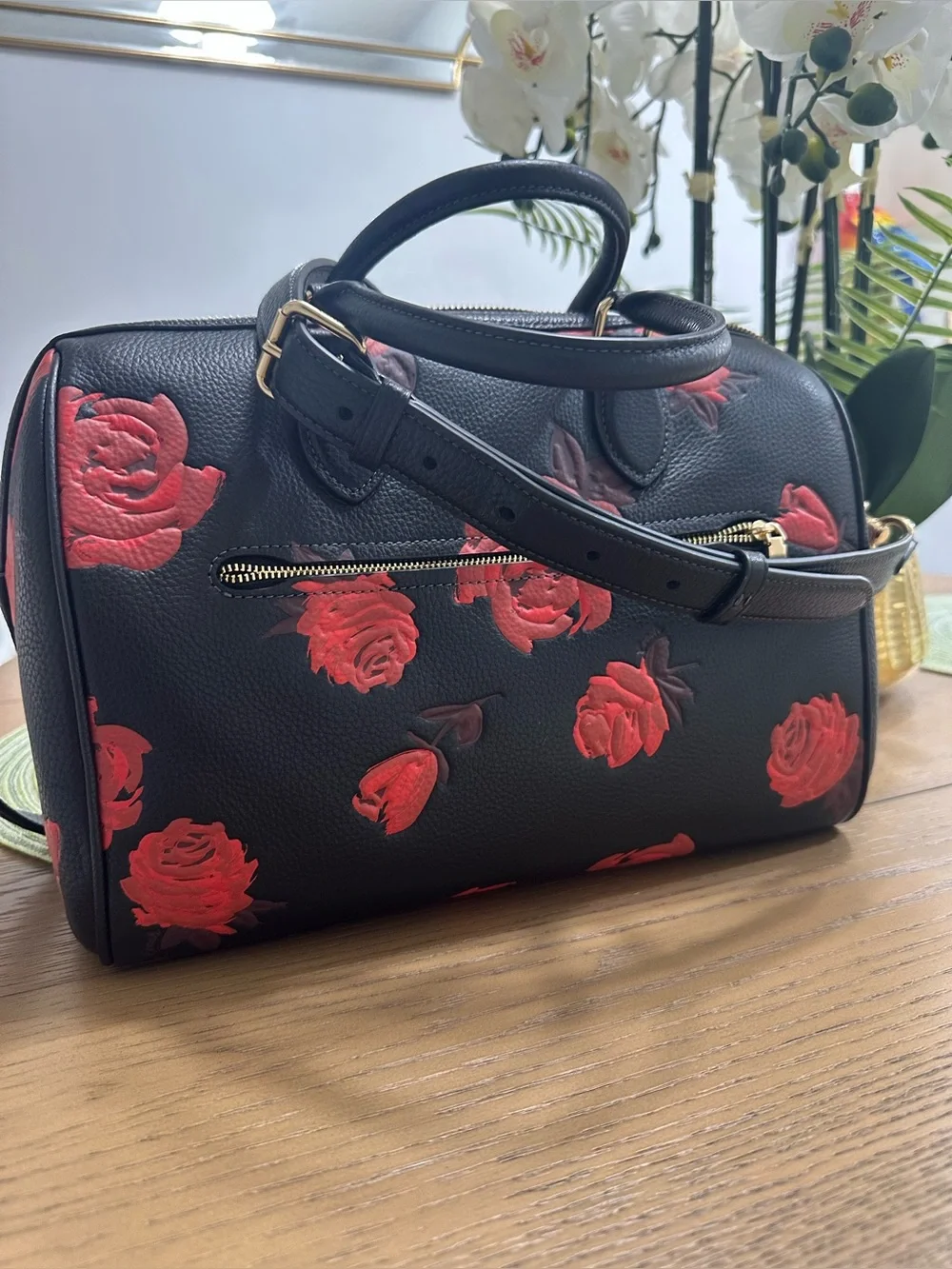 Coach Large Rowan in Roses 🌹 - Picture 5 of 6